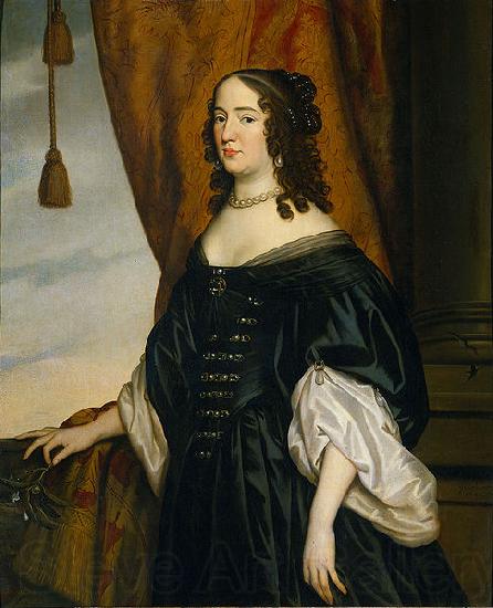 Gerard van Honthorst Amalia van Solms (1602-75). Norge oil painting art